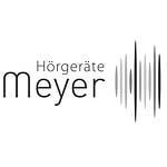 Hörgeräte Meyer Logo mit akustischen Wellen, besten Hörlösungen in Deutschland.